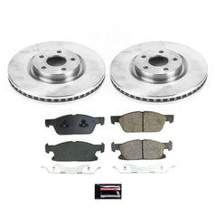 Power Stop KOE8961 Front Autospecialty 1-Click OE Replacement Pad And Rotor Kit for 2017-2020 Lincoln Continental product image