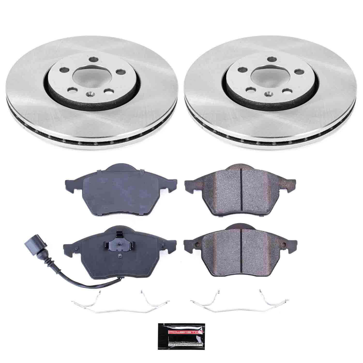 Power Stop KOE898 Autospecialty - 1-Click Daily Driver Brake Kits (Front) for 1999-2010 Volkswagen Beetle product image