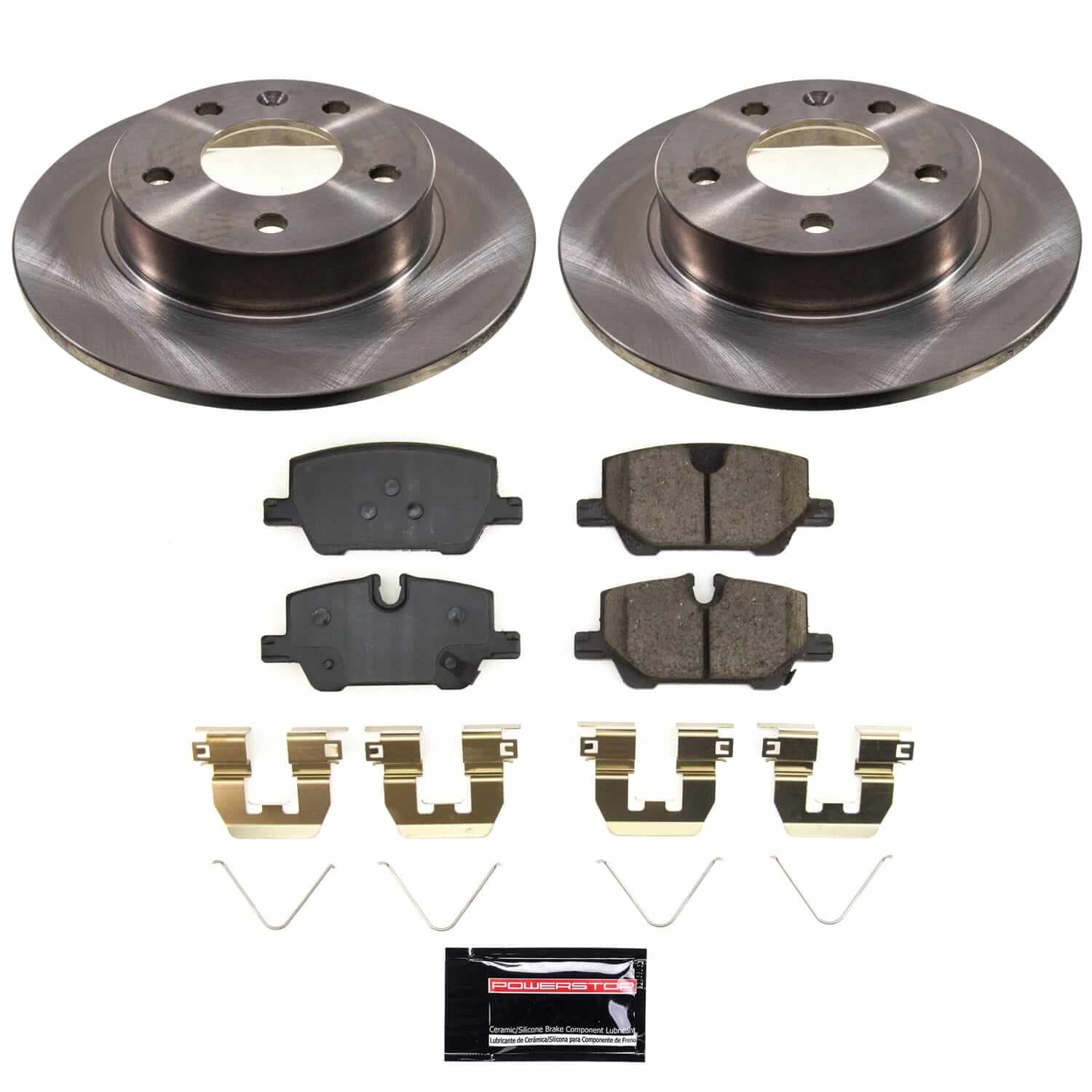 Power Stop KOE9013 - Rear Z17 Evolution Pad And Autospecialty 1-Click OE Replacement Rotor Kit vehicle fitment brake part