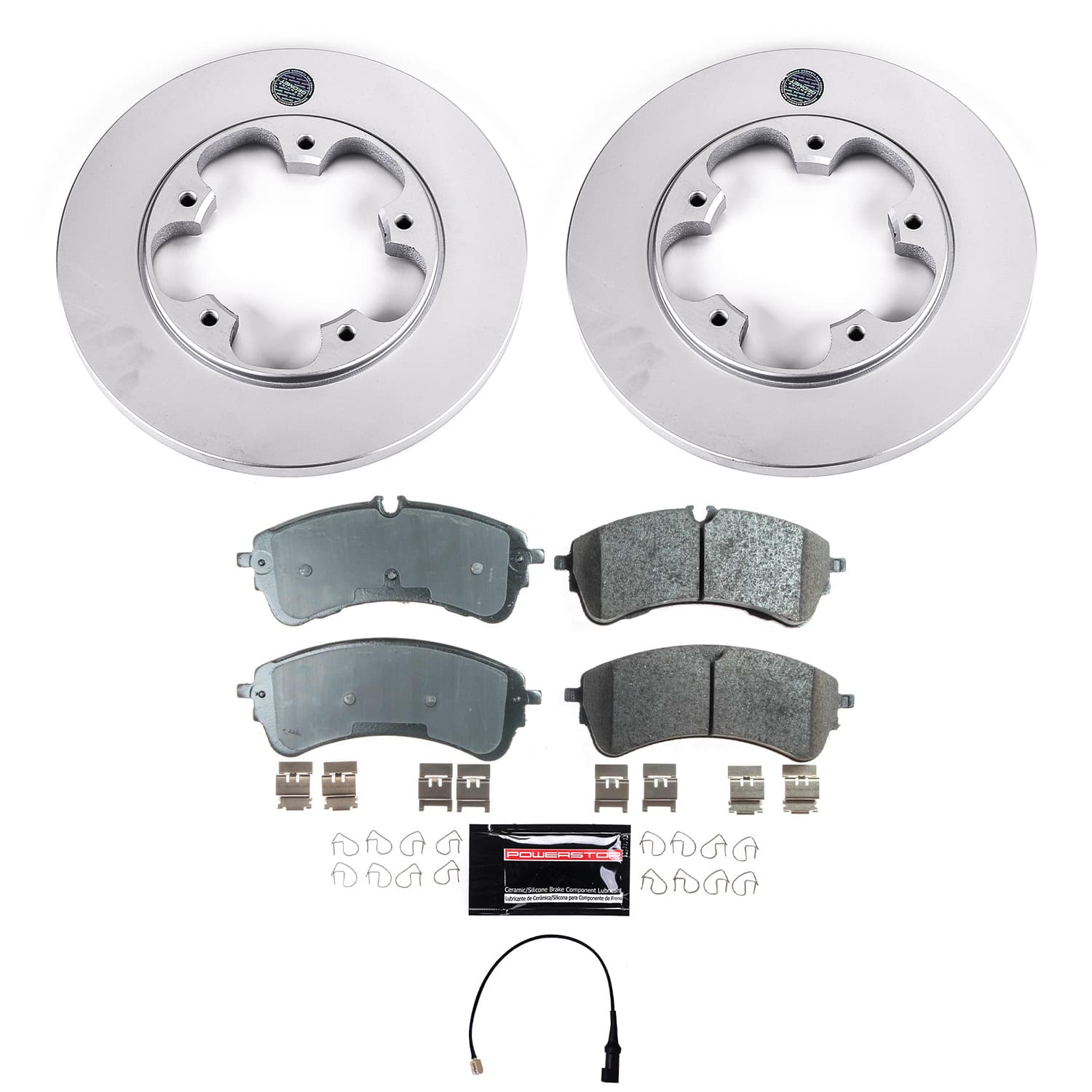 Power Stop KOE9057 - Rear Z17 Evolution Pad And Autospecialty 1-Click OE Replacement Rotor Kit vehicle fitment brake part