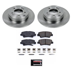 Power Stop KOE9060 - Rear Z17 Evolution Pad And Autospecialty 1-Click OE Replacement Rotor Kit vehicle fitment brake part