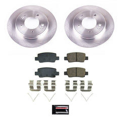 Power Stop KOE9106 - Rear Z17 Evolution Pad And Autospecialty 1-Click OE Replacement Rotor Kit vehicle fitment brake part