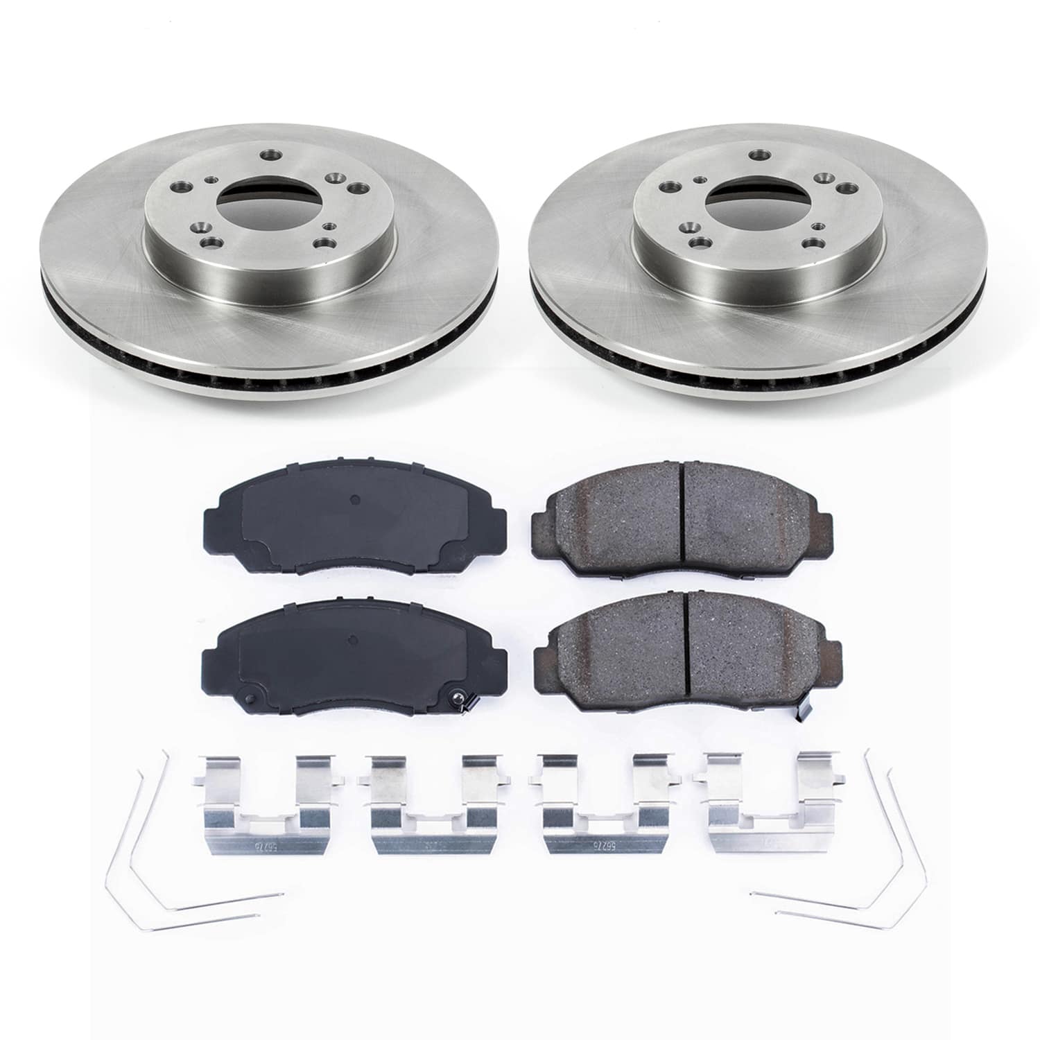 Power Stop KOE9109 - Front Z17 Evolution Pad And Autospecialty 1-Click OE Replacement Rotor Kit vehicle fitment brake part