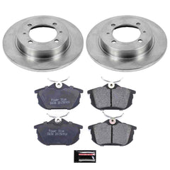 Power Stop KOE913 Autospecialty - 1-Click Daily Driver Brake Kits (Rear) for 2000-2004 Volvo S40 product image