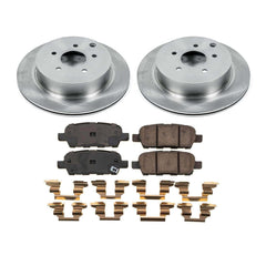 Power Stop KOE9134 - Rear Z17 Evolution Pad And Autospecialty 1-Click OE Replacement Rotor Kit vehicle fitment brake part