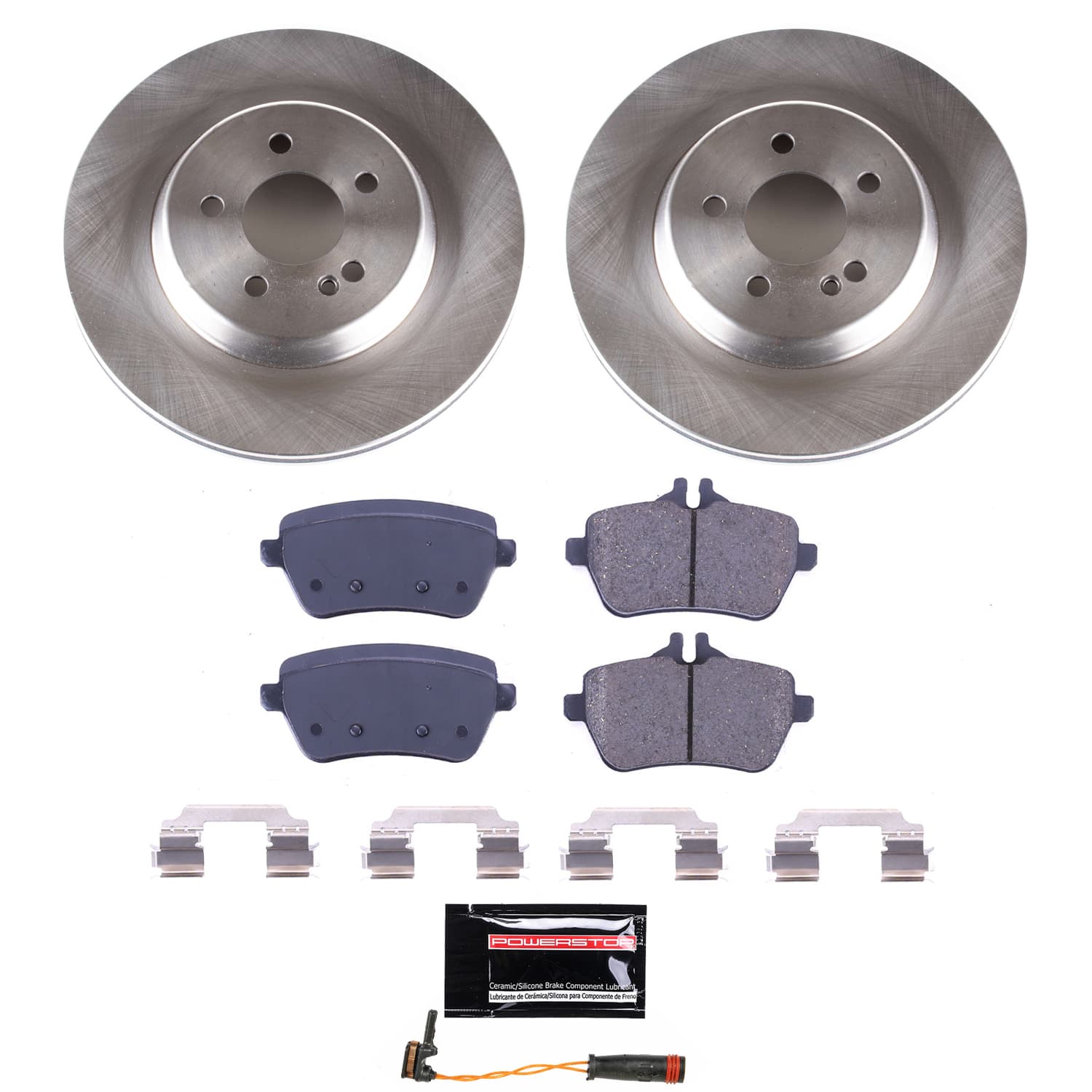 Power Stop KOE9151 - Rear Z17 Evolution Pad And Autospecialty 1-Click OE Replacement Rotor Kit vehicle fitment brake part