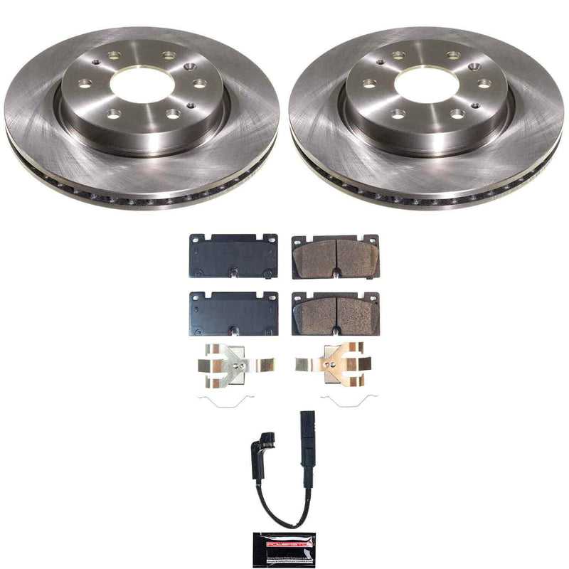 Power Stop KOE9200 Z17 Evolution Pad And Autospecialty 1-Click OE Replacement Rotor Kit for 2023-2024 Chevrolet Colorado product image
