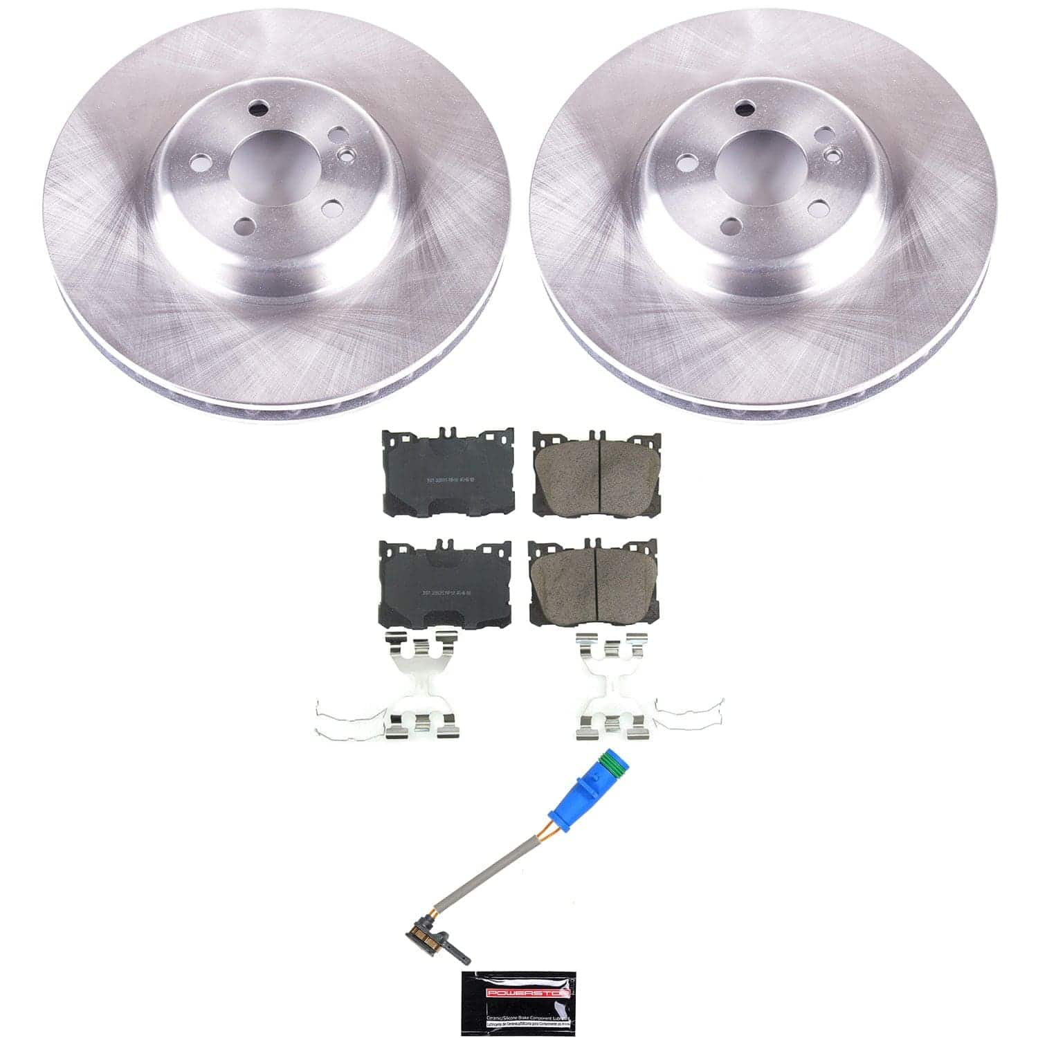Power Stop KOE9260 Front Z17 Evolution Pad And Autospecialty 1-Click OE Replacement Rotor Kit for 2022-2023 Mercedes-Benz E53 AMG product image