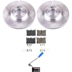 Power Stop KOE9260 Front Z17 Evolution Pad And Autospecialty 1-Click OE Replacement Rotor Kit for 2022-2023 Mercedes-Benz E53 AMG product image