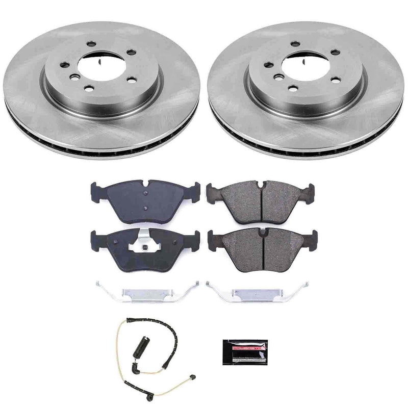 Power Stop KOE928 Autospecialty - 1-Click Daily Driver Brake Kits (Front) for 2006-2008 BMW Z4 product image
