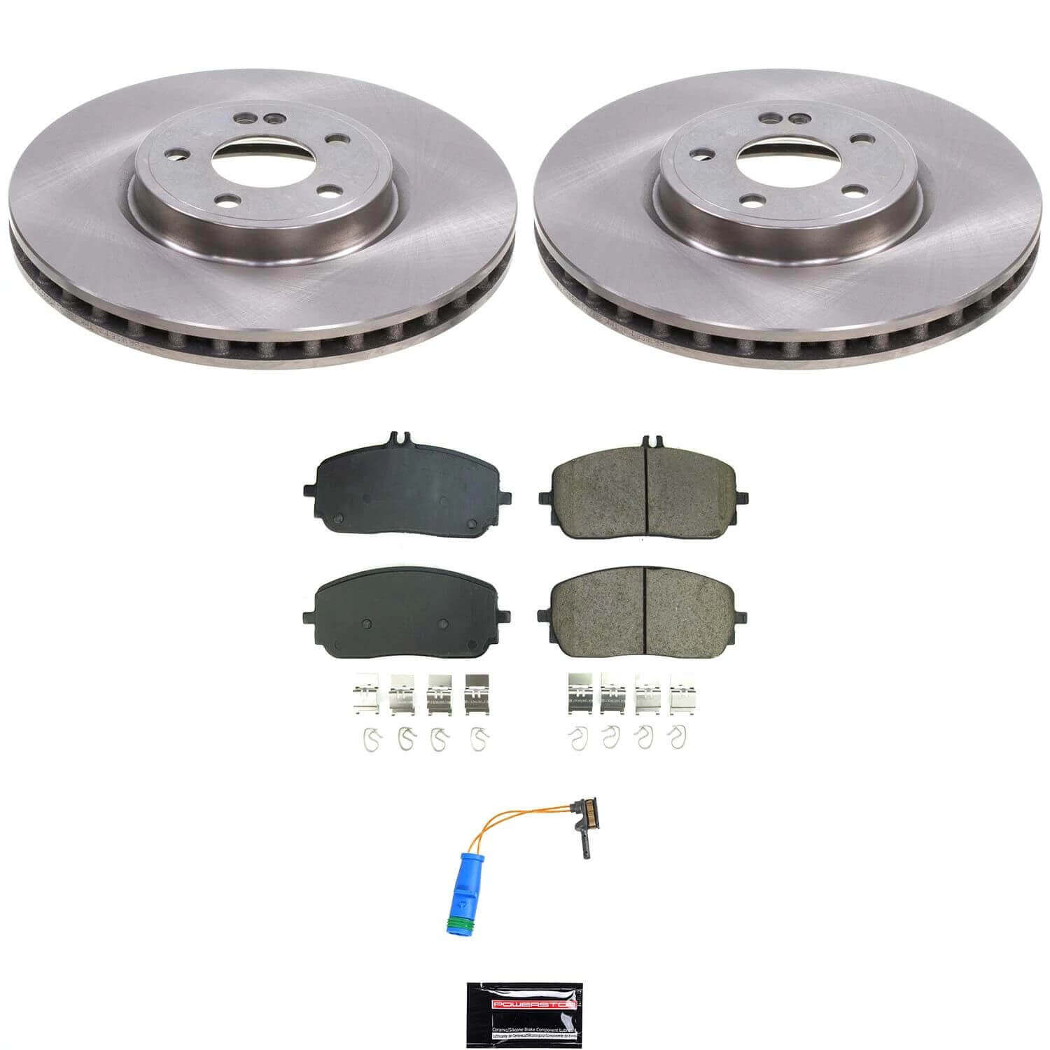 Power Stop KOE9295 Z17 Evolution Pad And Autospecialty OE Replacement Front Pad And Rotor Kit for 2023-2024 Mercedes-Benz Eqb 250 product image
