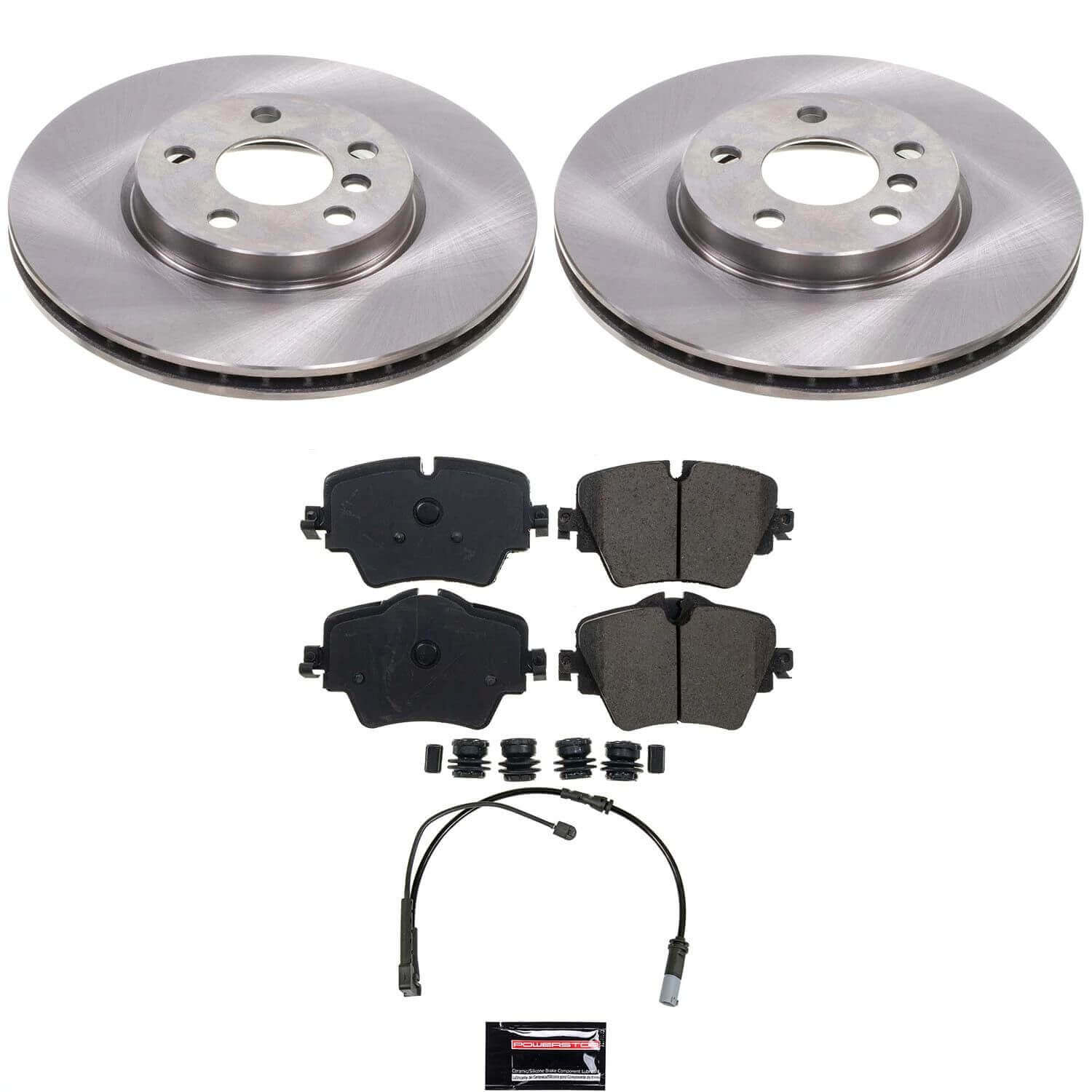 Power Stop KOE9296 Z17 Evolution Pad And Autospecialty OE Replacement Front Pad And Rotor Kit for 2022-2024 MINI Cooper S product image