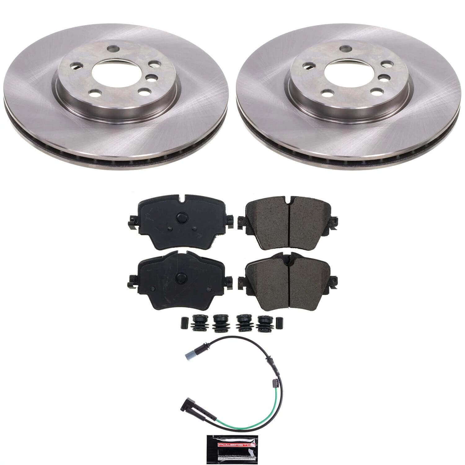 Power Stop KOE9297 Z17 Evolution Pad And Autospecialty OE Replacement Front Pad And Rotor Kit for 2020-2024 MINI Cooper Clubman S, S ALL4 product image