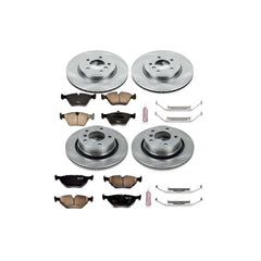 Power Stop KOE935 Autospecialty - 1-Click Daily Driver Brake Kits (Front And Rear) for 2006-2008 BMW Z4 product image