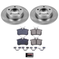 Power Stop KOE940 Autospecialty - 1-Click Daily Driver Brake Kits (Rear) for 2001-2005 Audi Allroad Quattro product image