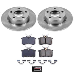 Power Stop KOE941 Autospecialty - 1-Click Daily Driver Brake Kits (Rear) for 1998-2004 Audi A6 Quattro product image