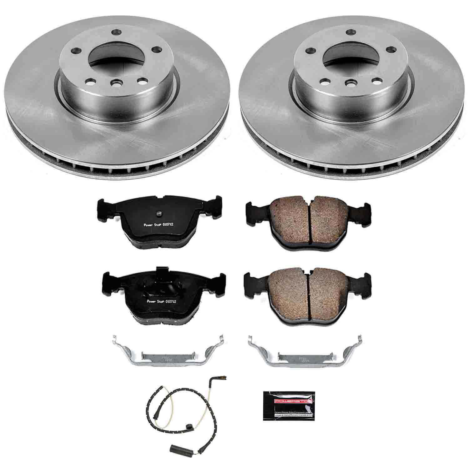 Power Stop KOE944 Autospecialty - 1-Click Daily Driver Brake Kits (Front) for 2000-2003 BMW 530I product image