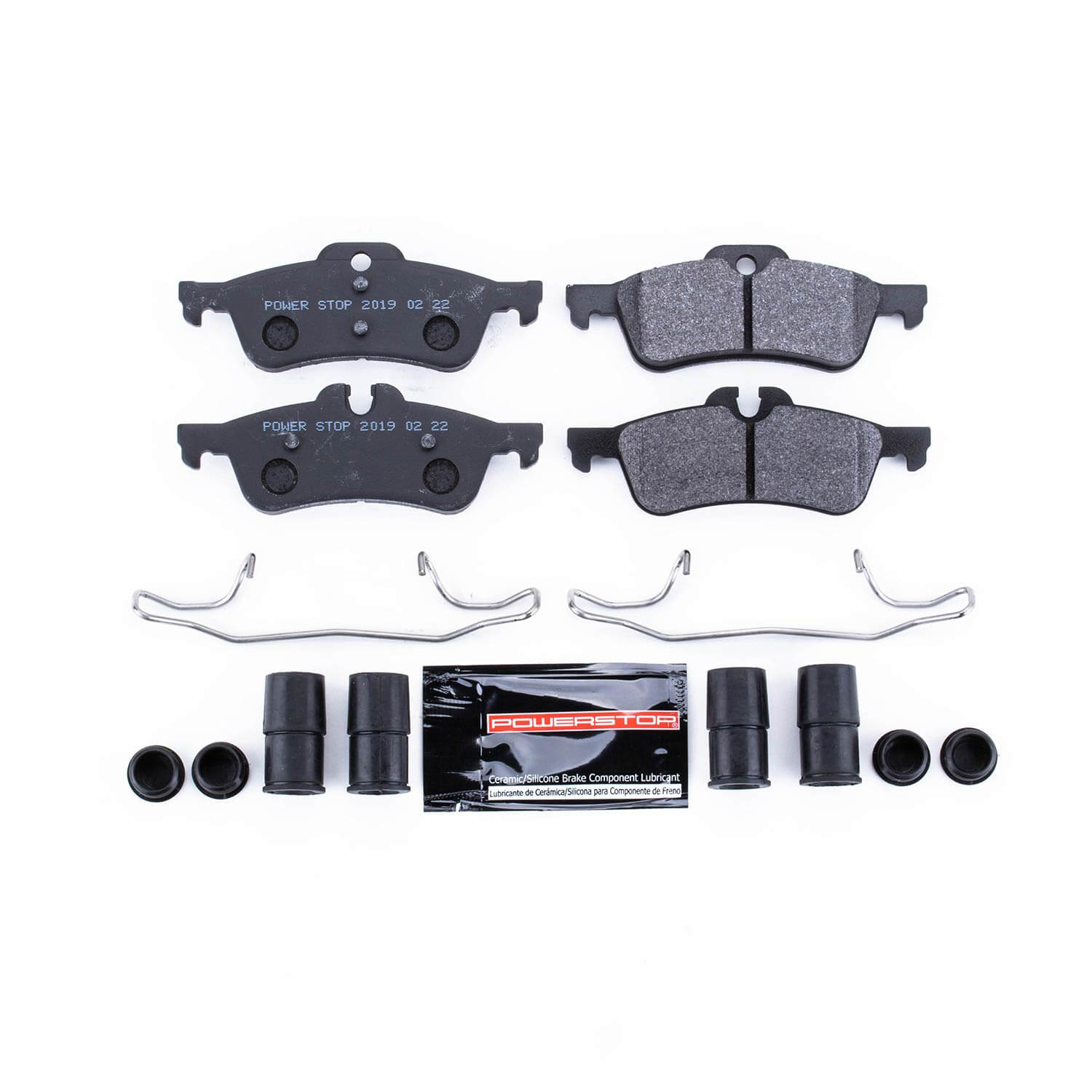 Power Stop PSA-1060 Track Day Spec Advanced Ceramic Rear Brake Pads for 2004-2006 MINI Cooper Base, S Convertible product image