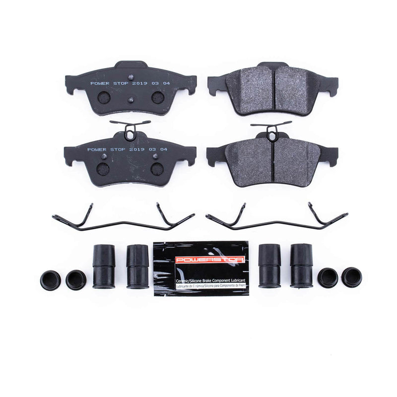 Power Stop PSA-1095 Track Day Spec Advanced Ceramic Rear Brake Pads for 2009-2010 Chevrolet Cobalt SS product image