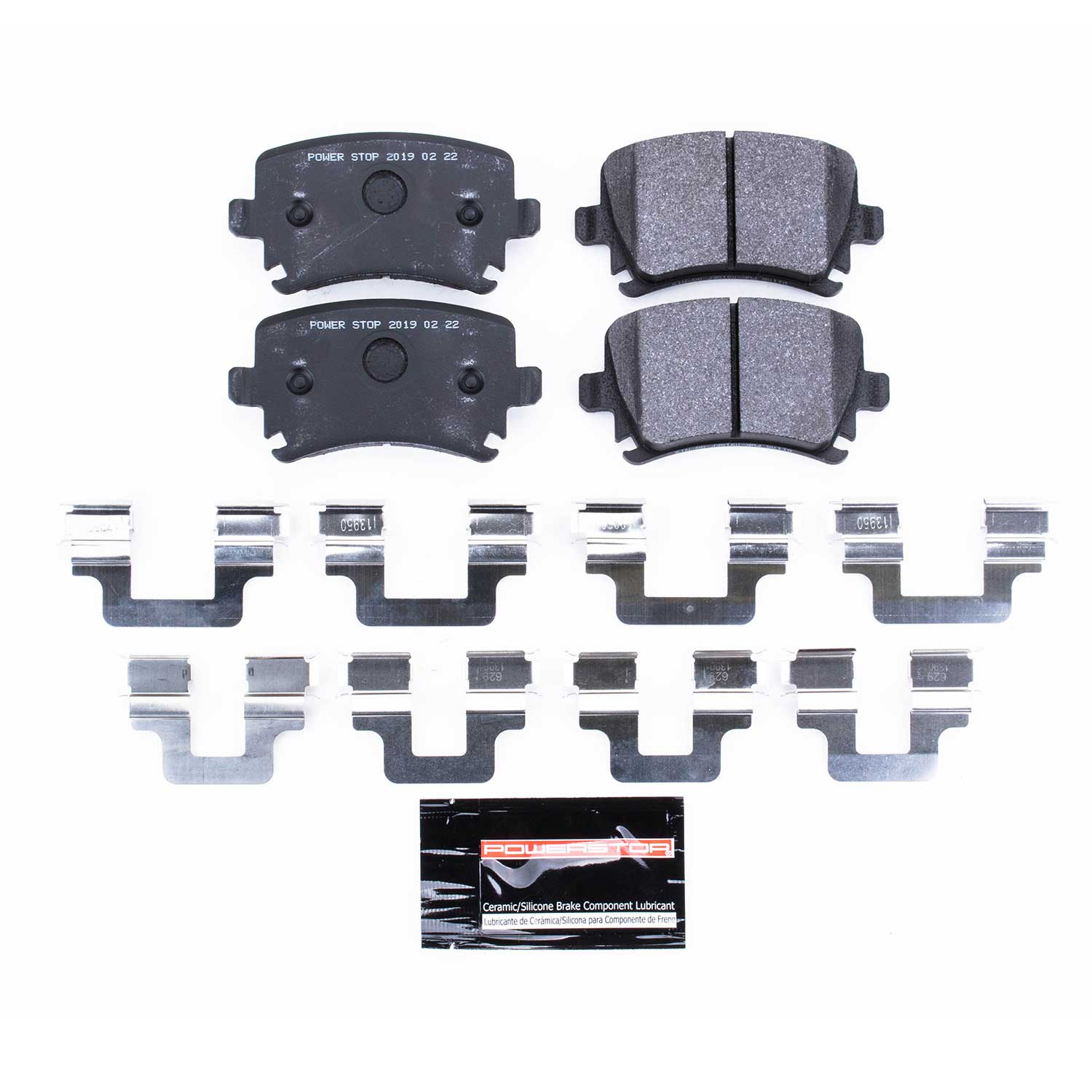 Power Stop PSA-1108 Track Day Spec Advanced Ceramic Rear Brake Pads for 2006-2009 Audi A3 Base product image