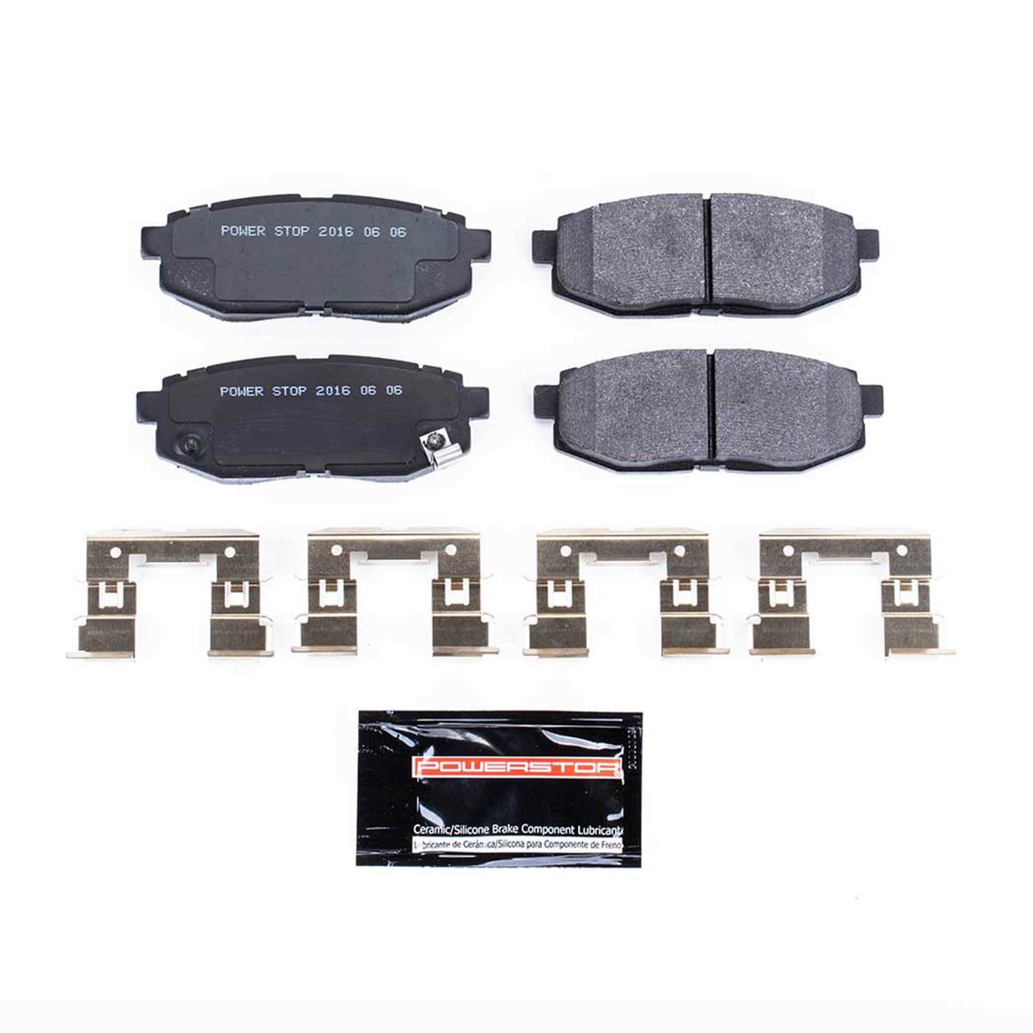 Power Stop PSA-1124 Track Day Spec Advanced Ceramic Rear Brake Pads for 2006-2023 Scion Fr-S product image