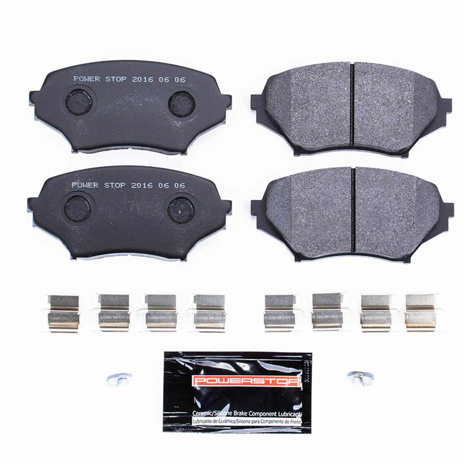Power Stop PSA-1179 Track Day Spec Advanced Ceramic Front Brake Pads for 2006-2015 Mazda Miata / MX-5 product image