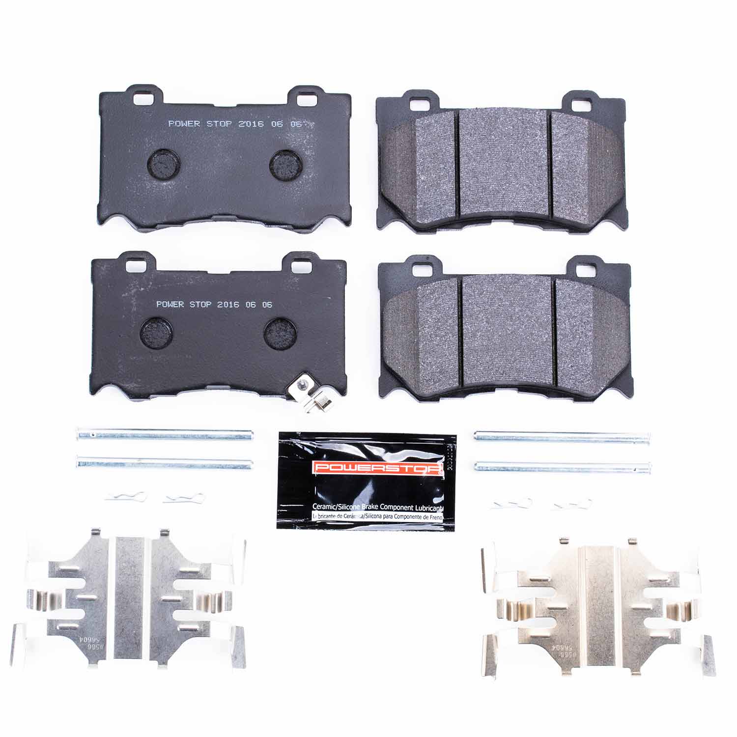 Power Stop PSA-1346 Track Day Spec Advanced Ceramic Front Brake Pads for 2008-2023 Infiniti FX50 product image