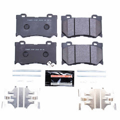 Power Stop PSA-1346 Track Day Spec Advanced Ceramic Front Brake Pads for 2008-2023 Infiniti FX50 product image
