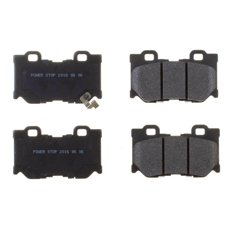 Power Stop PSA-1347 Track Day Spec Advanced Ceramic Rear Brake Pads for 2008-2023 Infiniti FX50 product image