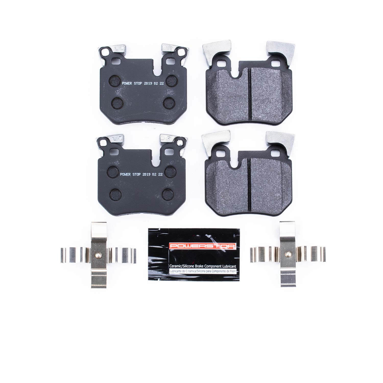 Power Stop PSA-1372 Track Day Spec Advanced Ceramic Rear Brake Pads for 2008-2013 BMW 135I Base product image