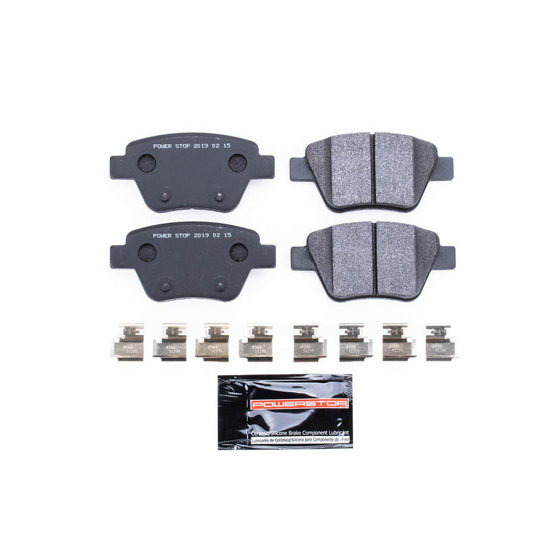 Power Stop PSA-1456 Track Day Spec Advanced Ceramic Rear Brake Pads for 2010-2013 Audi A3 Base product image
