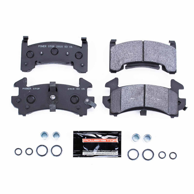 Power Stop PSA-154 Track Day Spec Advanced Ceramic Front Brake Pads for 1978-2003 Avanti II product image