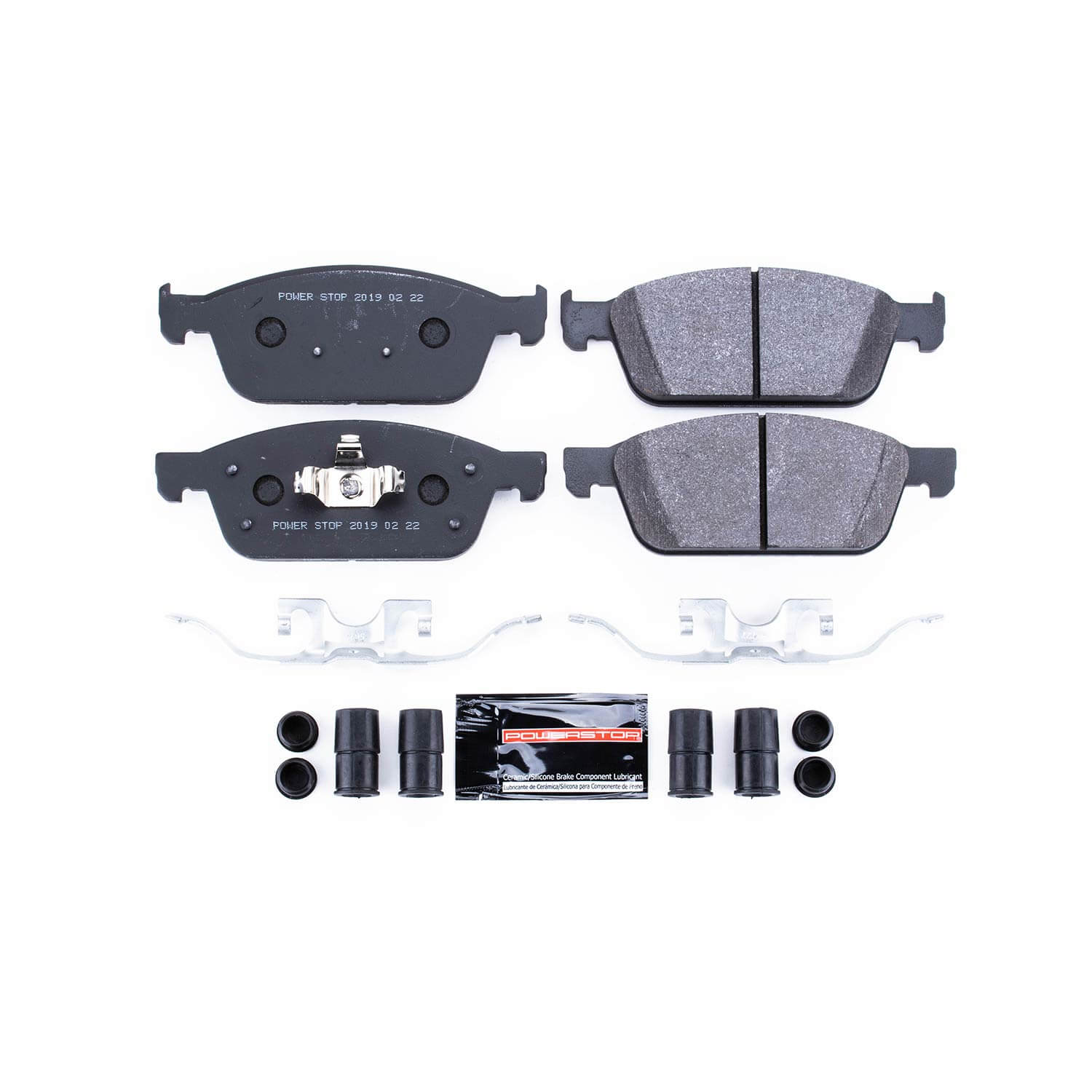 Power Stop PSA-1668 Track Day Spec Advanced Ceramic Front Brake Pads for 2013-2014 Ford Focus ST product image