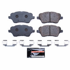 Power Stop PSA-1730 Track Day Spec Ceramic Front Brake Pads for 2014 Ford Fiesta ST product image