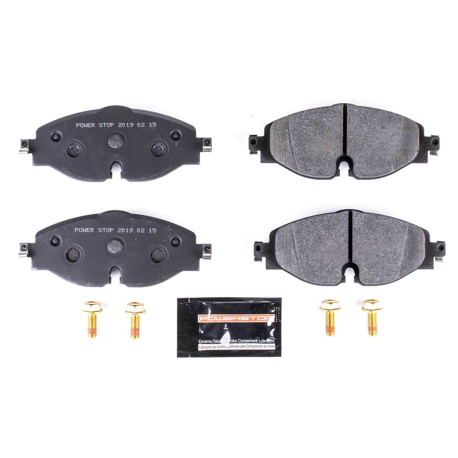Power Stop PSA-1760 Track Day Spec Advanced Ceramic Front Brake Pads for 2015-2016 Audi A3 Premium, Premium Plus, Prestige, TDI Premium, TDI Premium Plus, TDI Prestige product image