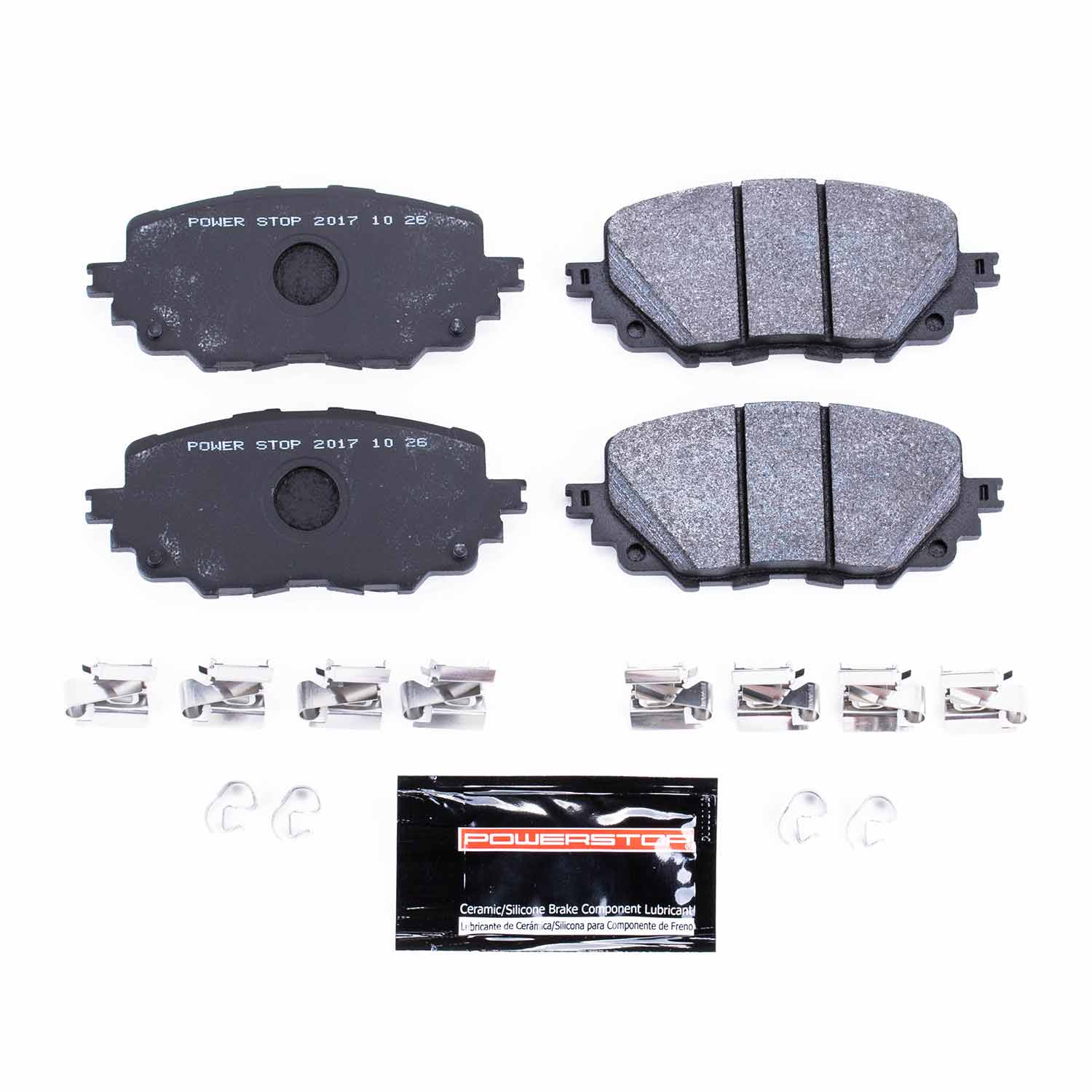 Power Stop PSA-1903 Track Day Spec Advanced Ceramic Front Brake Pads for 2016-2022 Fiat 124 Spider product image