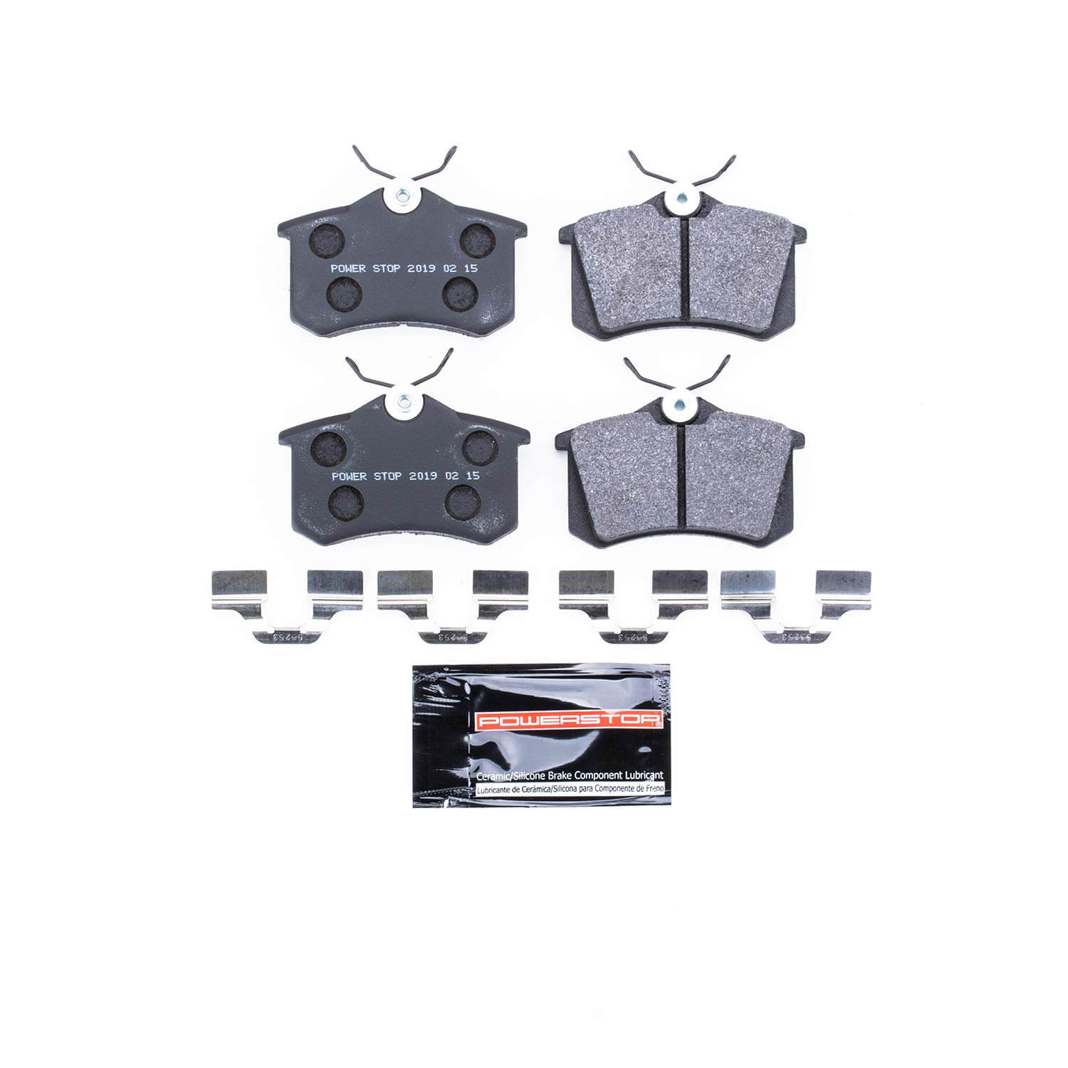 Power Stop PSA-340 Track Day Spec Advanced Ceramic Rear Brake Pads for 2010-2013 Audi A3 TDI product image