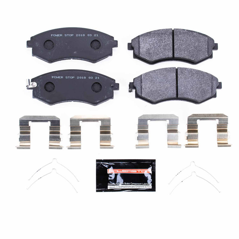 Power Stop PSA-449 Track Day Spec Advanced Ceramic Front Brake Pads for 1989-2006 Hyundai Elantra product image