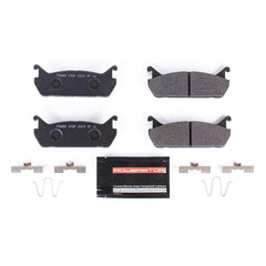 Power Stop PSA-458 Track Day Spec Advanced Ceramic Rear Brake Pads for 1990-1996 Ford Escort product image
