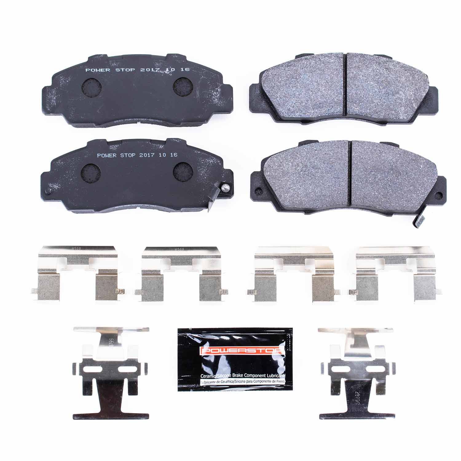Power Stop PSA-503 Track Day Spec Advanced Ceramic Front Brake Pads for 1991-2005 Acura Cl product image