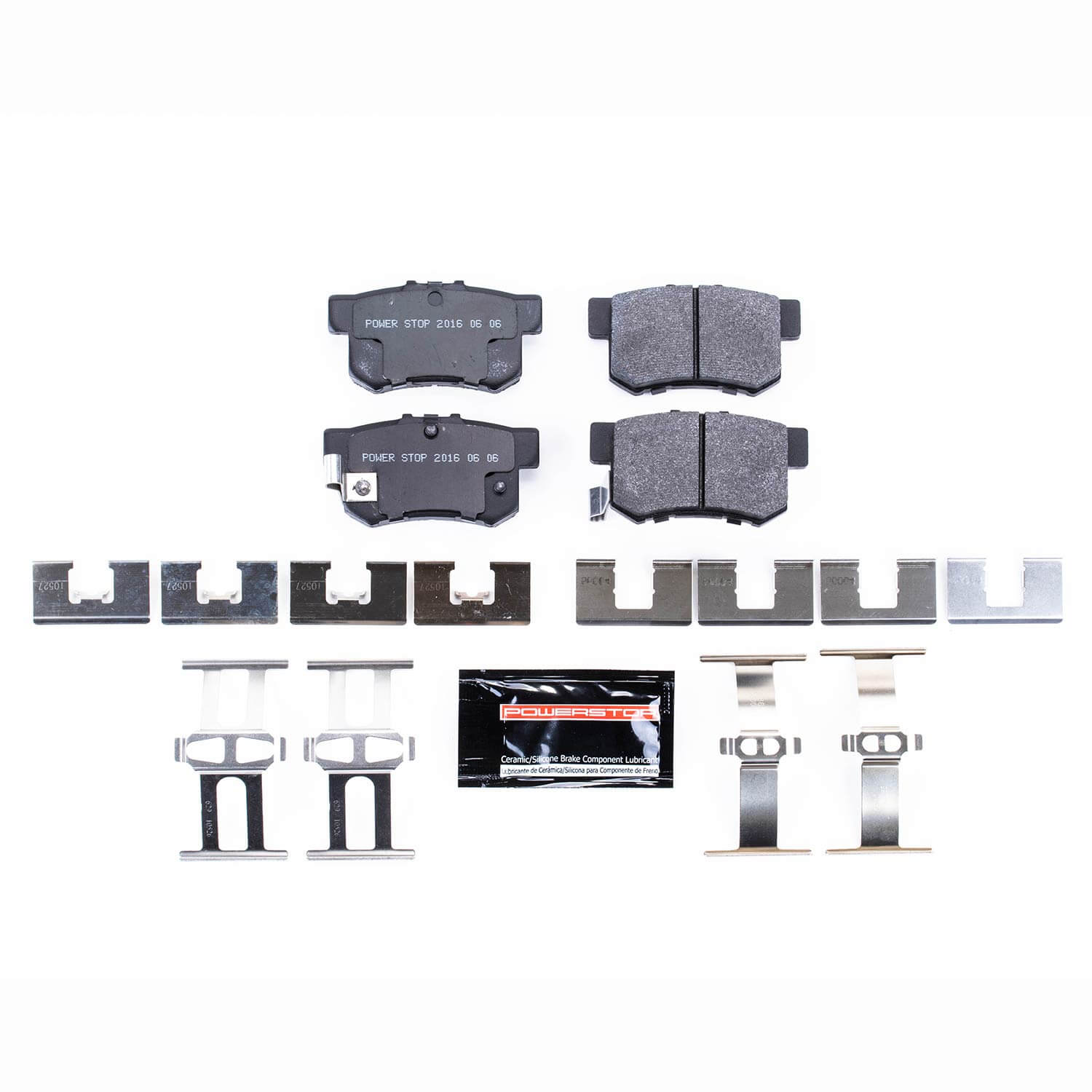 Power Stop PSA-537 Track Day Spec Advanced Ceramic Rear Brake Pads for 1987-2022 Acura Cl product image