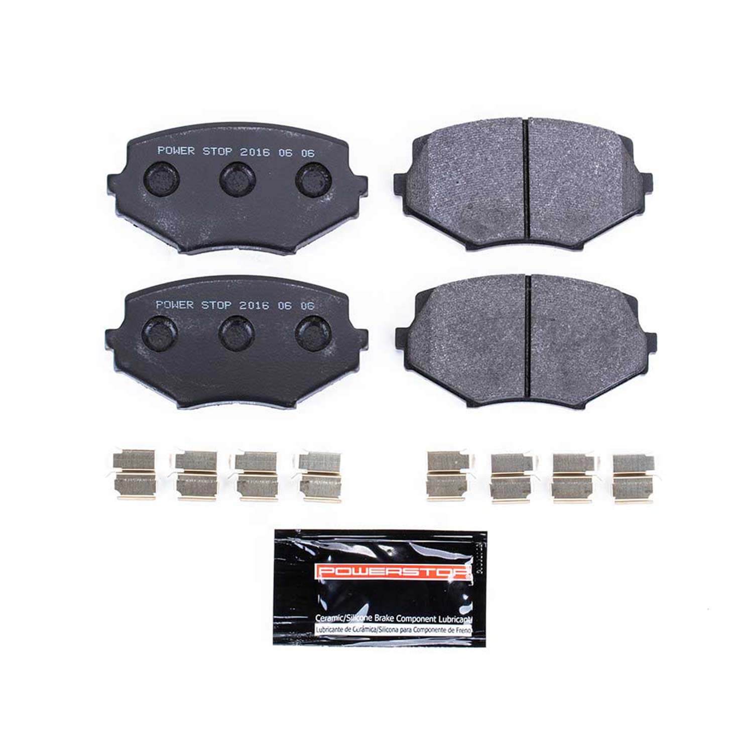 Power Stop PSA-635 Track Day Spec Advanced Ceramic Front Brake Pads for 1994-2005 Mazda Miata / MX-5 product image