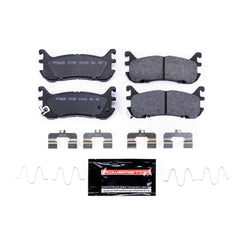 Power Stop PSA-636 Track Day Spec Advanced Ceramic Rear Brake Pads for 1994-2005 Ford Escort product image