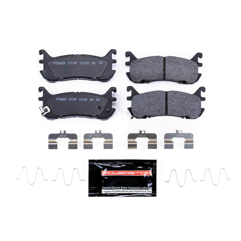 Power Stop PSA-636 Track Day Spec Advanced Ceramic Rear Brake Pads for 1994-2005 Ford Escort product image
