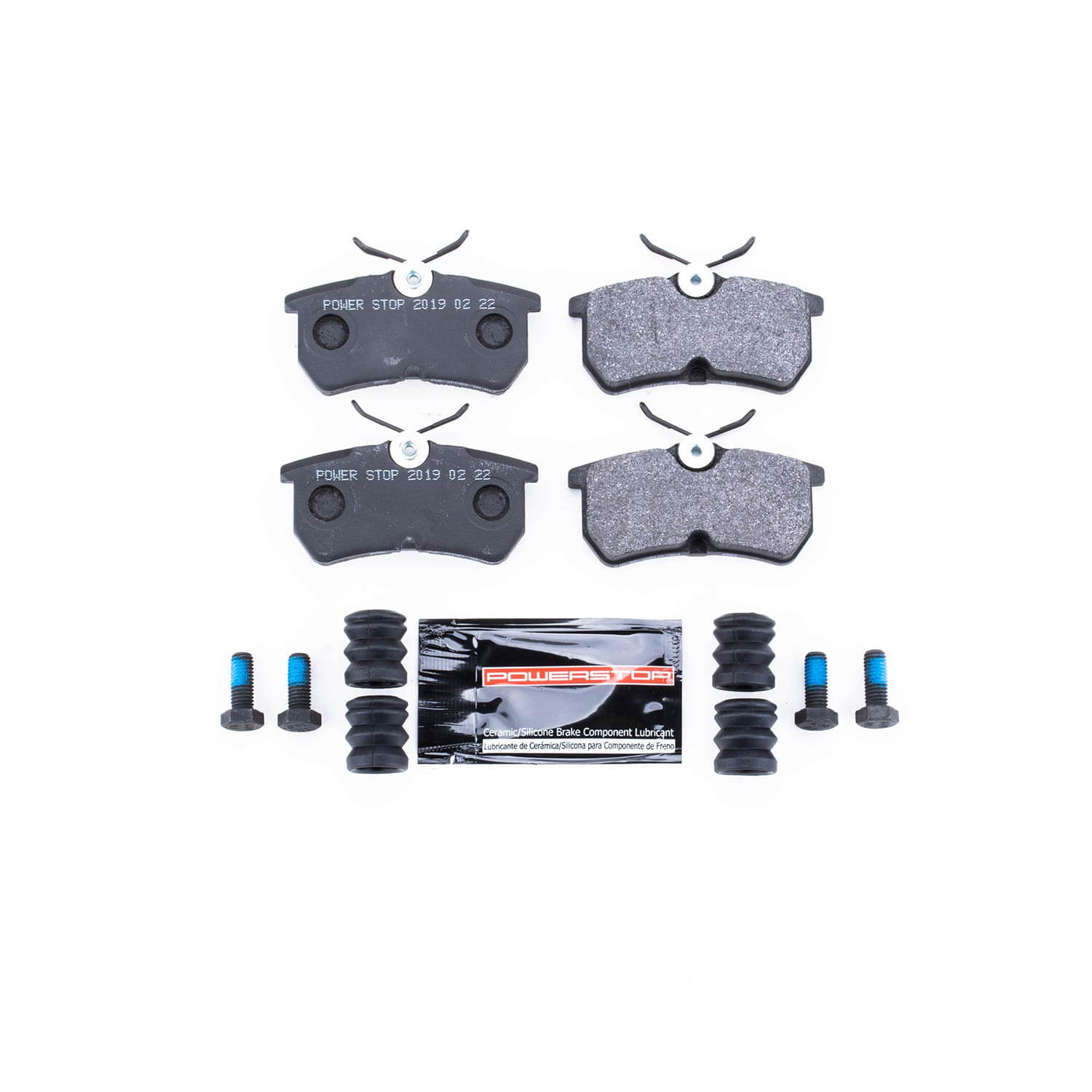 Power Stop PSA-886 Track Day Spec Advanced Ceramic Rear Brake Pads for 2014-2018 Ford Fiesta ST product image
