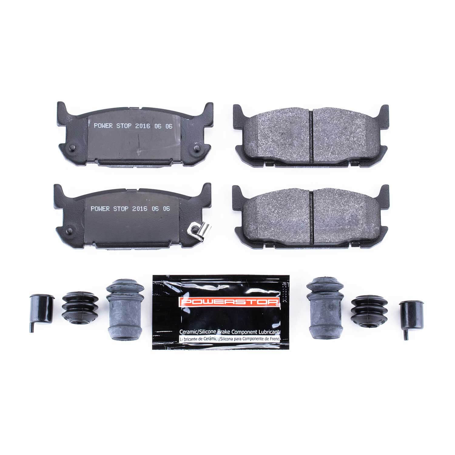 Power Stop PSA-891 Track Day Spec Advanced Ceramic Rear Brake Pads for 2001-2005 Mazda Miata / MX-5 product image