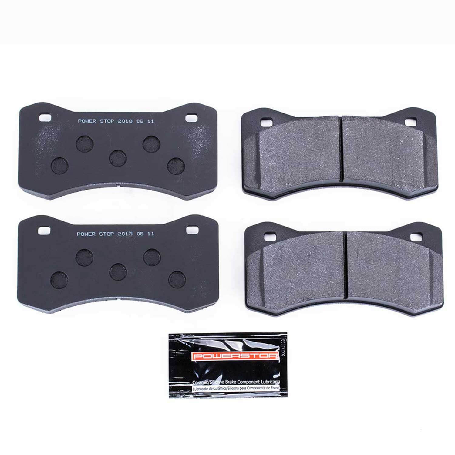 Power Stop PSA-R42A Track Day Spec Ceramic Brake Pads product image