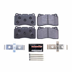 Power Stop PST-1050 Track Day Carbon-Fiber/Metallic Front Or Rear Brake Pads for 2014-2017 Dodge Viper product image