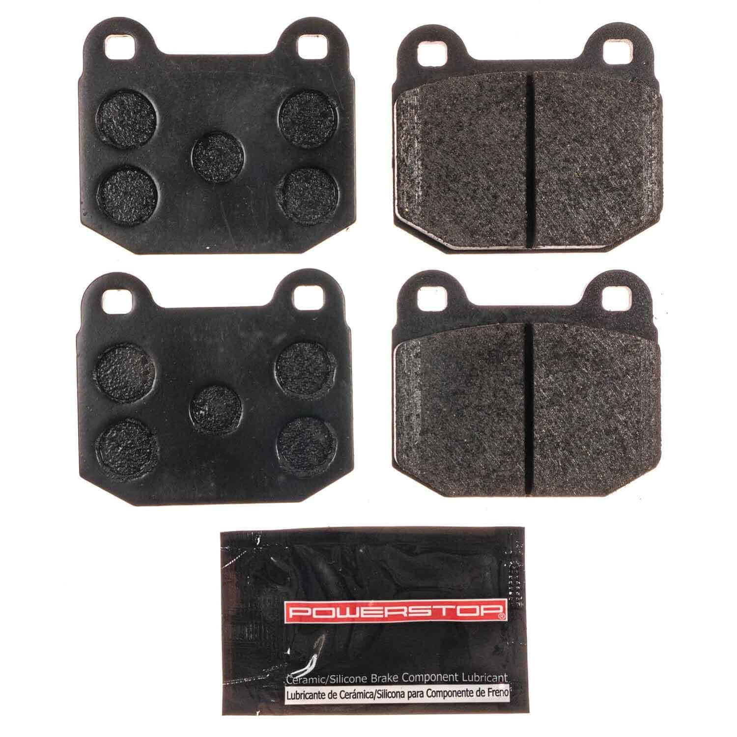 Power Stop PST-109A Track Day Carbon-Fiber/Metallic Front Brake Pads for 1982-1984 Alfa Romeo Spider Veloce product image