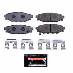 Power Stop PST-1114 Track Day Carbon-Fiber/Metallic Rear Brake Pads for 2005-2022 Subaru Brz product image